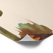 Alpaka-Alpaka-Seeschwalbe Poster (Ecke)