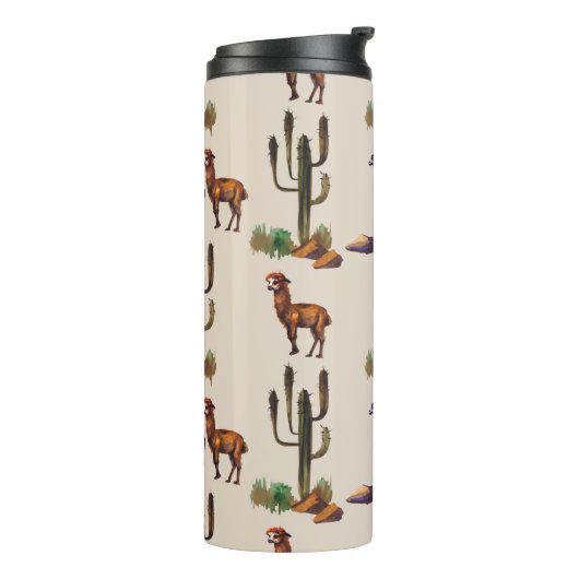 Alpaka-Alpaka Thermosbecher (Nach links gedreht)