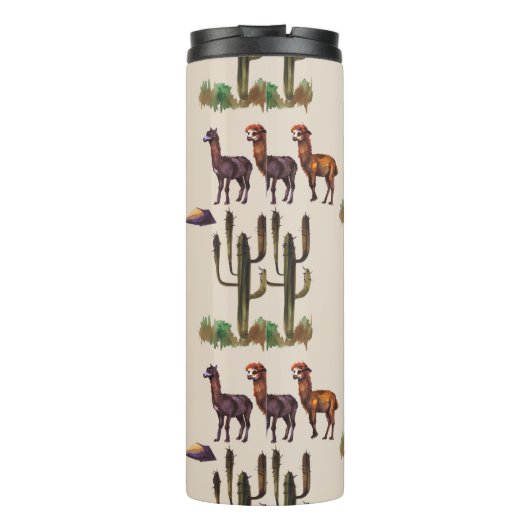 Alpaka-Alpaka Thermosbecher (Rückseite)