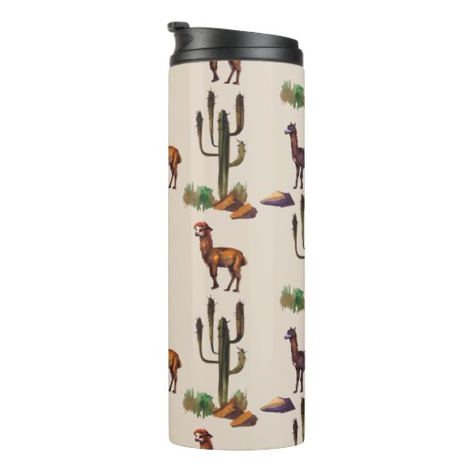 Alpaka-Alpaka Thermosbecher (Nach rechts gedreht)