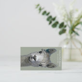 Alpaka Alpakka Alpaka Alpaga Visitenkarte (Stehend Vorderseite)