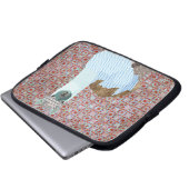 Alpaka-Art-Computersleeve Laptopschutzhülle (Vorne Knopf)