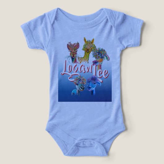 Alpaka-Babytops25r (Design Vorderseite)