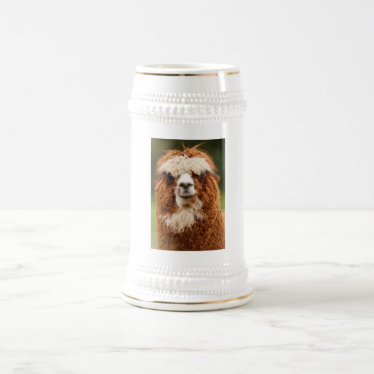Alpaka Bierglas (Mittel)
