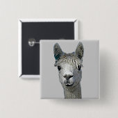 Alpaka Button (Vorne & Hinten)