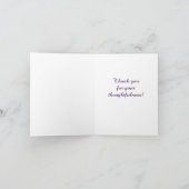 Alpaka danken Ihnen Karten (Innenseite)