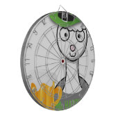 Alpaka Dartscheibe (Vorderseite Links)