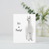 Alpaka Einladung (Stehend Vorderseite)