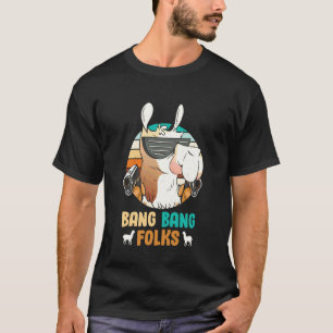 Alpaka Fan BANG BANG VOLK Lustige Alpakas T-Shirt