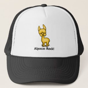 Alpaka-Felsen! Truckerkappe