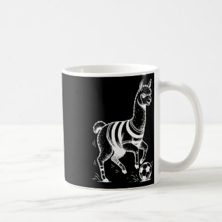 Alpaka Fußball Sport Tier Kaffeetasse