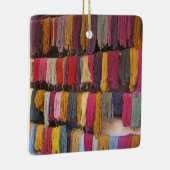 Alpaka-Garn Keramikornament (Rechts)