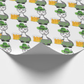 Alpaka Geschenkpapier (Ecke)