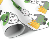 Alpaka Geschenkpapier (Rolleneckpunkt)