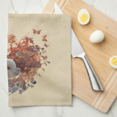 Alpaka-Geschirrtuch Geschirrtuch (Viertel Falte)