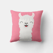 Alpaka-Gesicht Kissen (Rückseite)