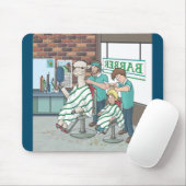Alpaka-Haarschnitt Mousepad (Mit Mouse)