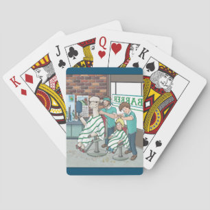 Alpaka-Haarschnitt  Spielkarten