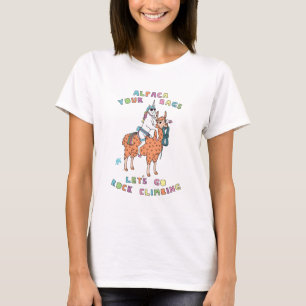 Alpaka Ihre Taschen ließ uns gehen T-Shirt