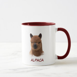 Alpaka-Kalender-Mädchen-Tasse Tasse