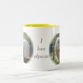 Alpaka küsst Tasse (Mittel)