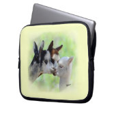 Alpaka-Laptop-Hülse Laptopschutzhülle (Vorderseite Links)