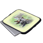 Alpaka-Laptop-Hülse Laptopschutzhülle (Vorne Knopf)