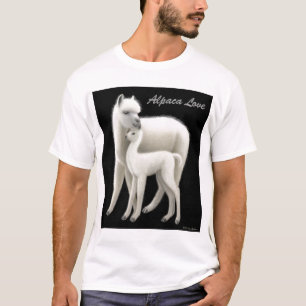 Alpaka-Liebe-T - Shirt