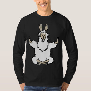 Alpaka Meditation Alpaca Om T-Shirt
