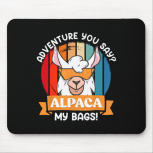Alpaka Meine Gs Lustiger Bergsteiger Bergfan Wande Mousepad