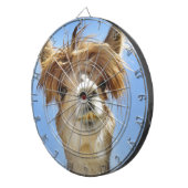 Alpaka mit dem verrückten Haar Dartscheibe (Vorderseite rechts)