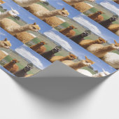 Alpaka-Packpapier Geschenkpapier (Ecke)