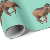 Alpaka-Packpapier Geschenkpapier (Rolleneckpunkt)