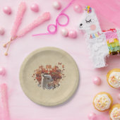 Alpaka-PapierTeller Pappteller (Party)