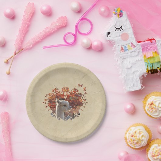 Alpaka-PapierTeller Pappteller (Party)