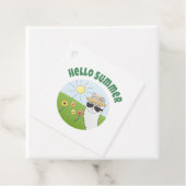 Alpaka-Party Hello Summer Alpaca partytime Geschenkanhänger (Beispiel)