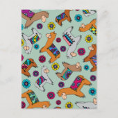 Alpaka Postkarte (Vorderseite)