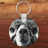 Alpaka Schlüsselanhänger (Vorderseite)