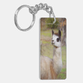 Alpaka-Schlüsselanhänger Topsi Schlüsselanhänger (Vorderseite links)