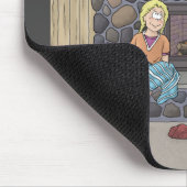 Alpaka Stricken Mousepad (Ecke)