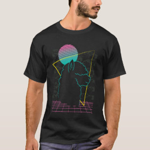 Alpaka-Truppe Retro-Design Lustiges Alpaka Lama T-Shirt