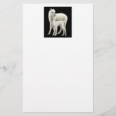 Alpaka u. Cria Briefpapier (Vorderseite)