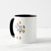 Alpaka-Vater Tasse (Vorderseite Links)