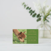 Alpaka-Visitenkarte Visitenkarte (Stehend Vorderseite)