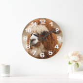Alpaka-Wanduhr Große Wanduhr (Zuhause)