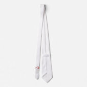 Alpaka Weihnachten Alpaca Lama Geschenk Krawatte (Rückseite)