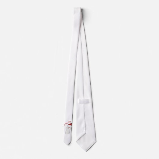 Alpaka Weihnachten Alpaca Lama Geschenk Krawatte (Rückseite)