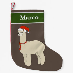 Alpaka-Weihnachtsspecial Kleiner Weihnachtsstrumpf