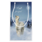 Alpaka-Winter-Weihnachtskleine Geschenk-Tasche Kleine Geschenktüte (Vorderseite)
