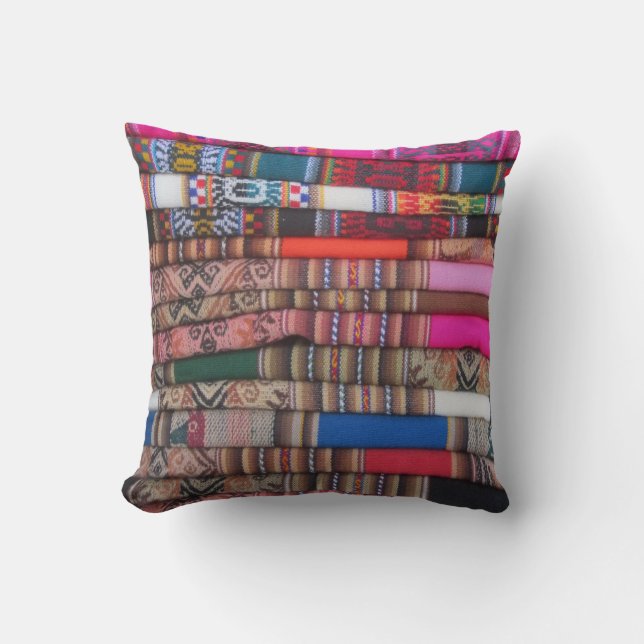 Alpaka-Wolle-Kissen Kissen (Vorderseite)